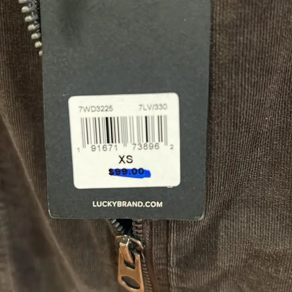 Lucky Brand Women’s Dark Olive Jacket Size xs - Picture 7 of 9